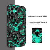 Blackened Clown Case For Samsung