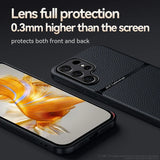 Business Leather Magnetic Stand Case For Samsung