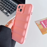 Luxury Down Jacket The Puffer  Case For iPhone