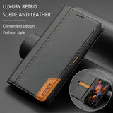 Luxury Leather Book Coque Flip for Samsung