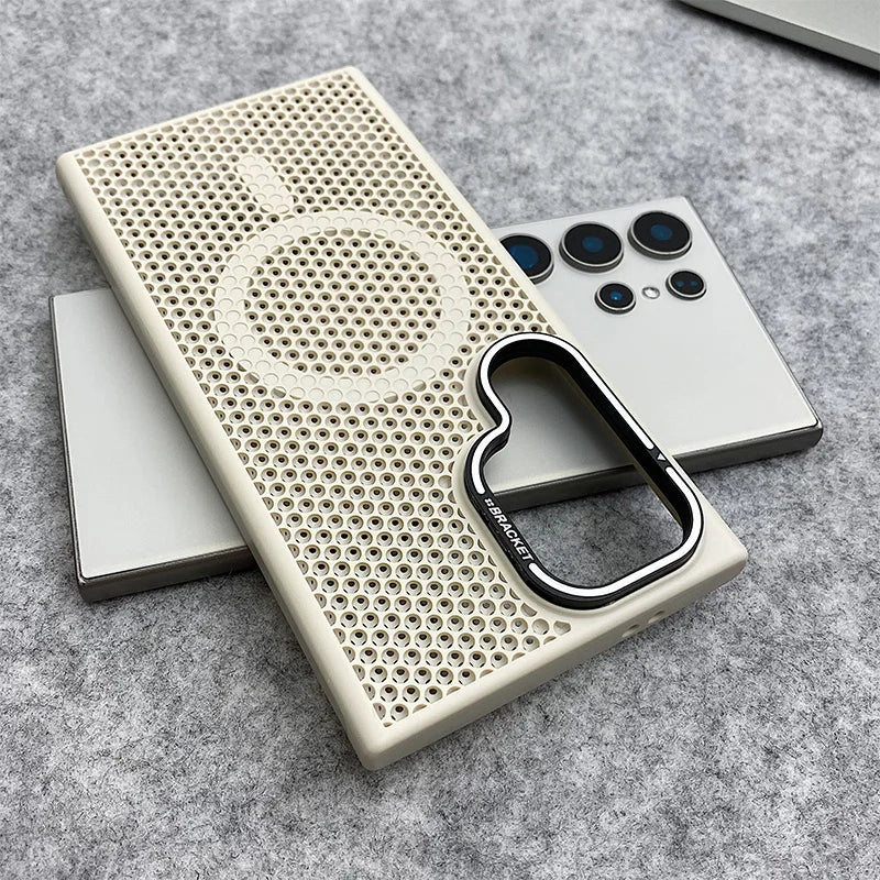 Heat dissipation MagSafe magnetic case For Samsung
