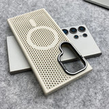 Heat dissipation MagSafe magnetic case For Samsung