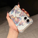 Colorful Petal Pattern Shockproof Case For iPhone