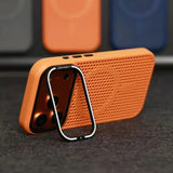 Luxury Cooling Camera Holder Case for iPhone