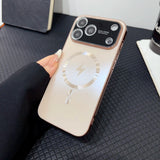 Magnetic Luxury Frosted Bumper Case For iPhone