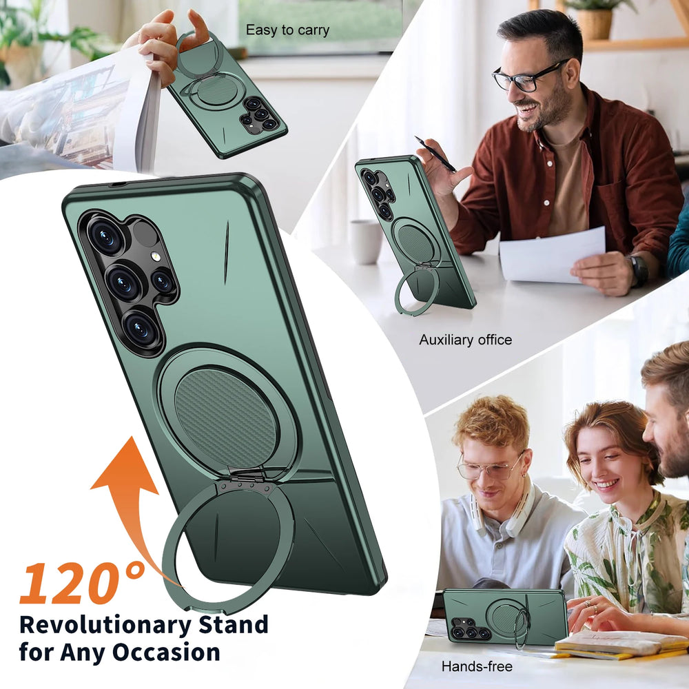 Magsafe 360 ° Rotating Magnetic Bracket Case For Samsung