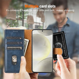 Wallet Flip Leather Case For Samsung