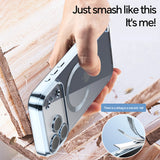 Luxury Transparent Magnetic Case For iPhone