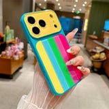 Dopamine Rainbow Acrylic Case For iPhone