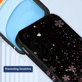 Luxury Sakura Lanyard Case For Samsung