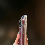 Magnetic 360° Holder Frosted Shockproof Case For iPhone