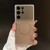 Magsafe Nano Matte Tempered Glass For Samsung