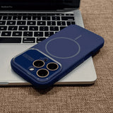 Magsafe Magnetic Liquid Silicone Case for iPhone