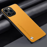 Luxury PU Soft Silicone Leather Case For iPhone