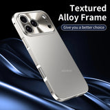 Magnetic Aluminum Frame Metal Case For iPhone