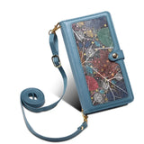 RFID lanyard crossbody wallet case for Samsung