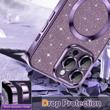 Luxury Electroplate Soft Bumper Glitter Case For iPhone