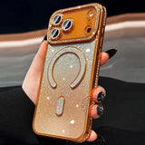 Luxury Diamond Glitter Magnetic Case For iPhone