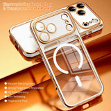 Luxury Plating Soft TPU Case For iPhone