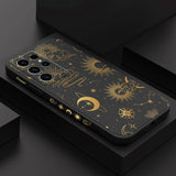 Golden Starry Sky Case For Samsung