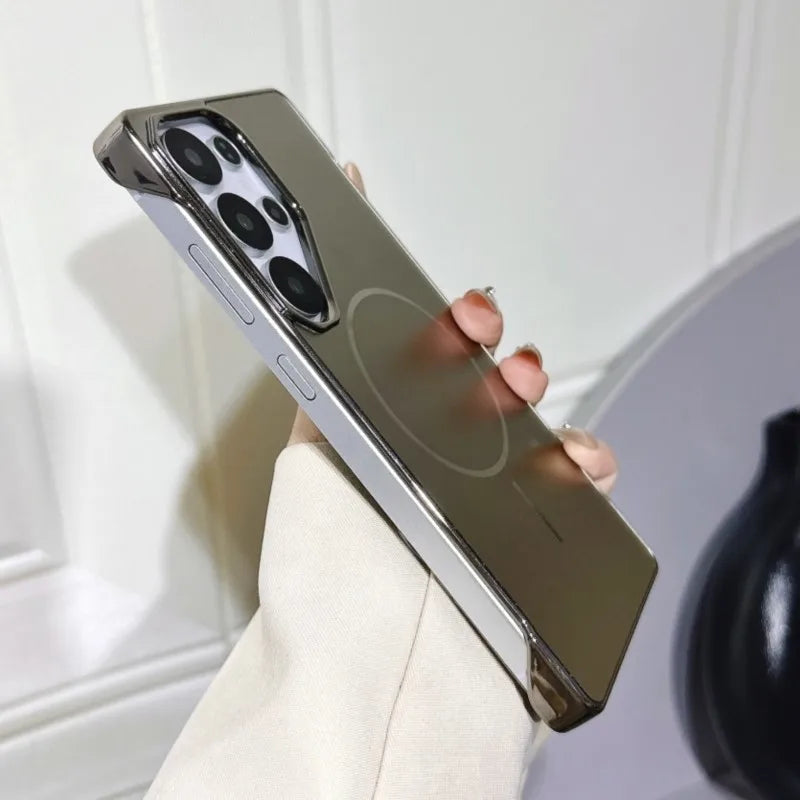 Frameless Matte For Magsafe Case for Samsung