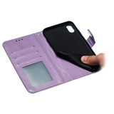 Luxury Leather Wallet Flip Stand Case For Samsung