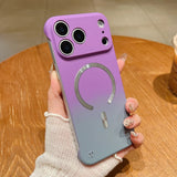 Ultra-Thin Gradient Frameless Magnetic Case for iPhone