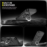 Armor Shockproof Magnetic Ring Stand Holder Case For iphone