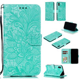 Wallet Flip Leather Case For Samsung