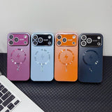 Magnetic Luxury Frosted Bumper Case For iPhone