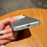 Slim Matte Luggage Striped Textured Corrugated Case For iPhone