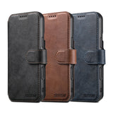 Card Holder Wallet Magnetic Flip Case For iPhone