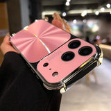 Luxury 6D Colorful Laser Aurora  Bumper Shockproof  Case For iPhone