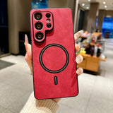 Ultra Skin Feel Matte Leather Protection Case for Samgsung