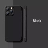 Frameless Slim Matte Hard Case For iPhone