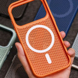 Luxury Cooling Camera Holder Case for iPhone