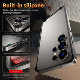 Hybrid Silicone Frame Aluminum Metal Case for Samsung