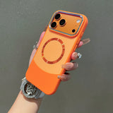 Armor Matte Magnetic Leather For Case For iPhone