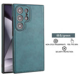 Luxury Vintage Soft Leather Case for Samsung