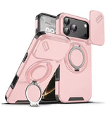 Armor Shockproof Magnetic Ring Stand Holder Case For iphone