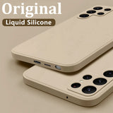 Shockproof Liquid Silicone Case for Samsung
