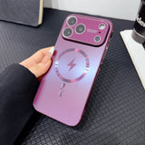 Magnetic Luxury Frosted Bumper Case For iPhone