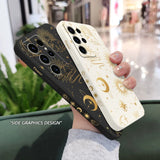 Golden Starry Sky Case For Samsung