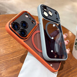 Magnetic Magsafe Shockproof Clear Case For iPhone