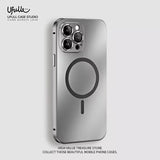 Aluminum Metal Frame Magnetic Case For iPhone