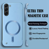 Luxury Ultra Hard PC Magnetic Bumper Case For Samsung