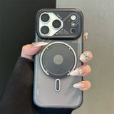 Luxury High Tech Skin Feel Magnetic Case For iPhone