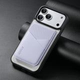 2-in-1 Detachable Magnetic Leather Wallet Case for iPhone