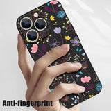 Luxury Flower Buds Lanyard Case For iPhone