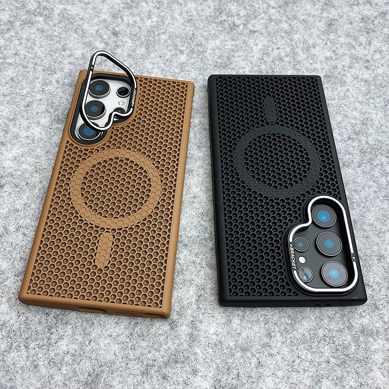 Heat dissipation MagSafe magnetic case For Samsung